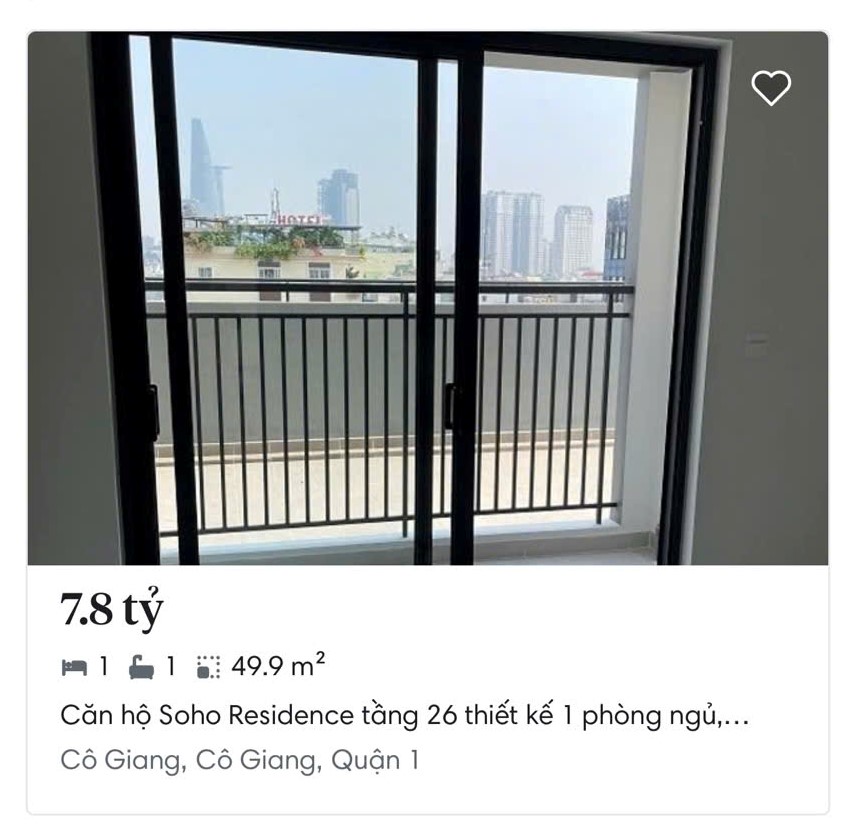 Căn Hộ Soho Residence